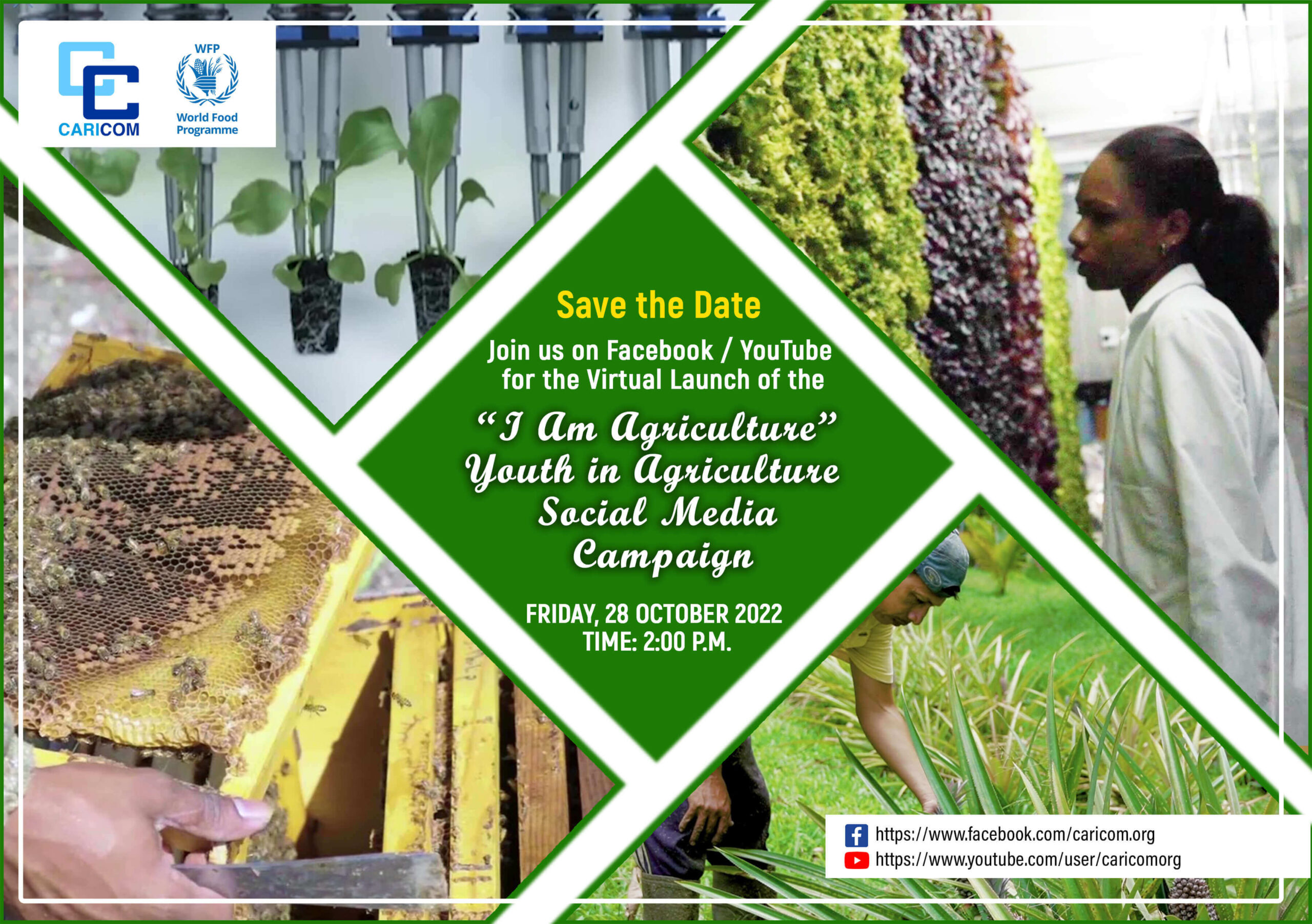 LAUNCH I AM AGRICULTURE CAMPAIGN VIRTUAL 28 OCTOBER 2022 